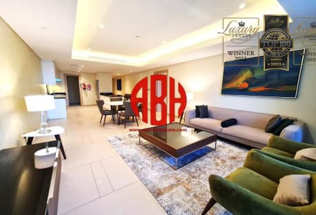 LUXURY 1BR + OFFICE | NO AGENCY FEE | BILLS DONE