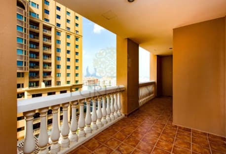SPACIOUS 1BR WITH HUGE BALCONY TITLE DEED READY