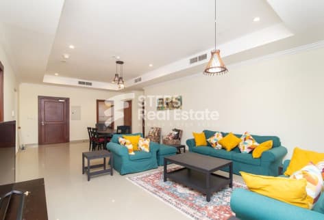 Luxurious Apartment with Marina View in The Pearl