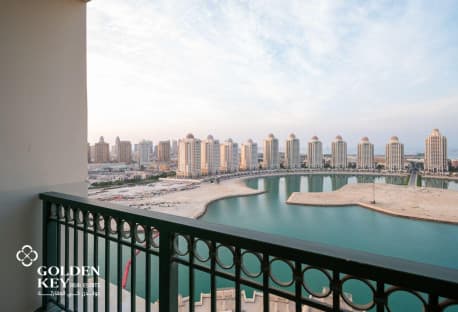 Full Sea View | Ready Furnished 1BR | Viva Bahriya