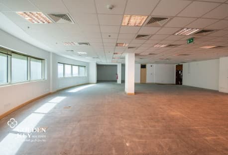Full Floor Office Space | 1,018 SQM | Al Sadd