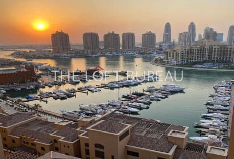 FF 2 BR+Balcony|Sea and Marina View|Title Deed
