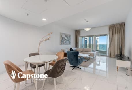 Sea View | Spacious 1BR near City Center Mall