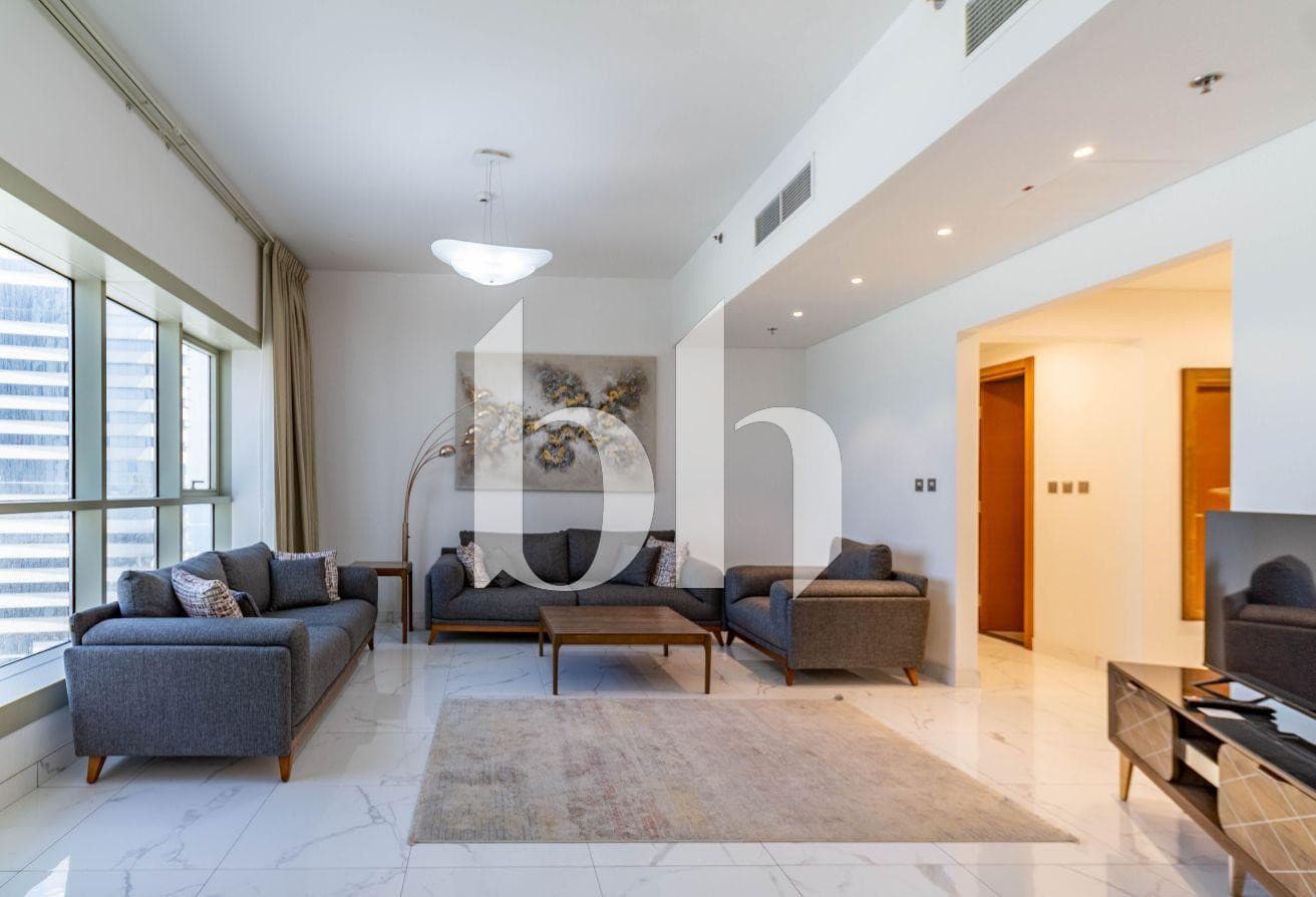 FULLY FURNISHED | 2 BEDROOMS + MAID|PRIME LOCATION