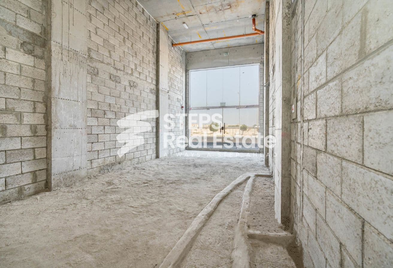 Brand New Open Area Shop for rent in Al Thumama