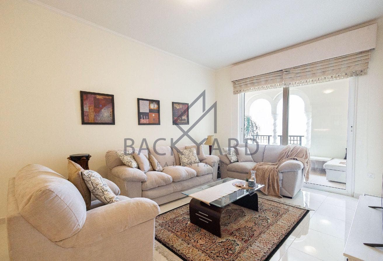 Furnished 1BR with Balconies | Viva Bahriya