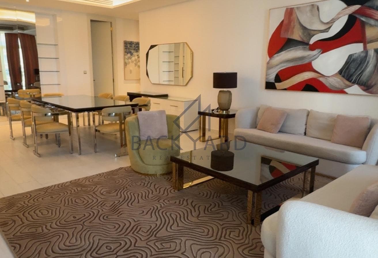 Luxury 3-Bedroom Apartment with Maid’s Room