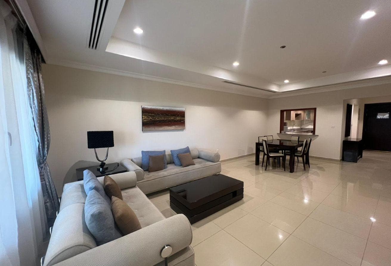 1 Spacious BHK+Office-Fully Furnished-Porto Arabia