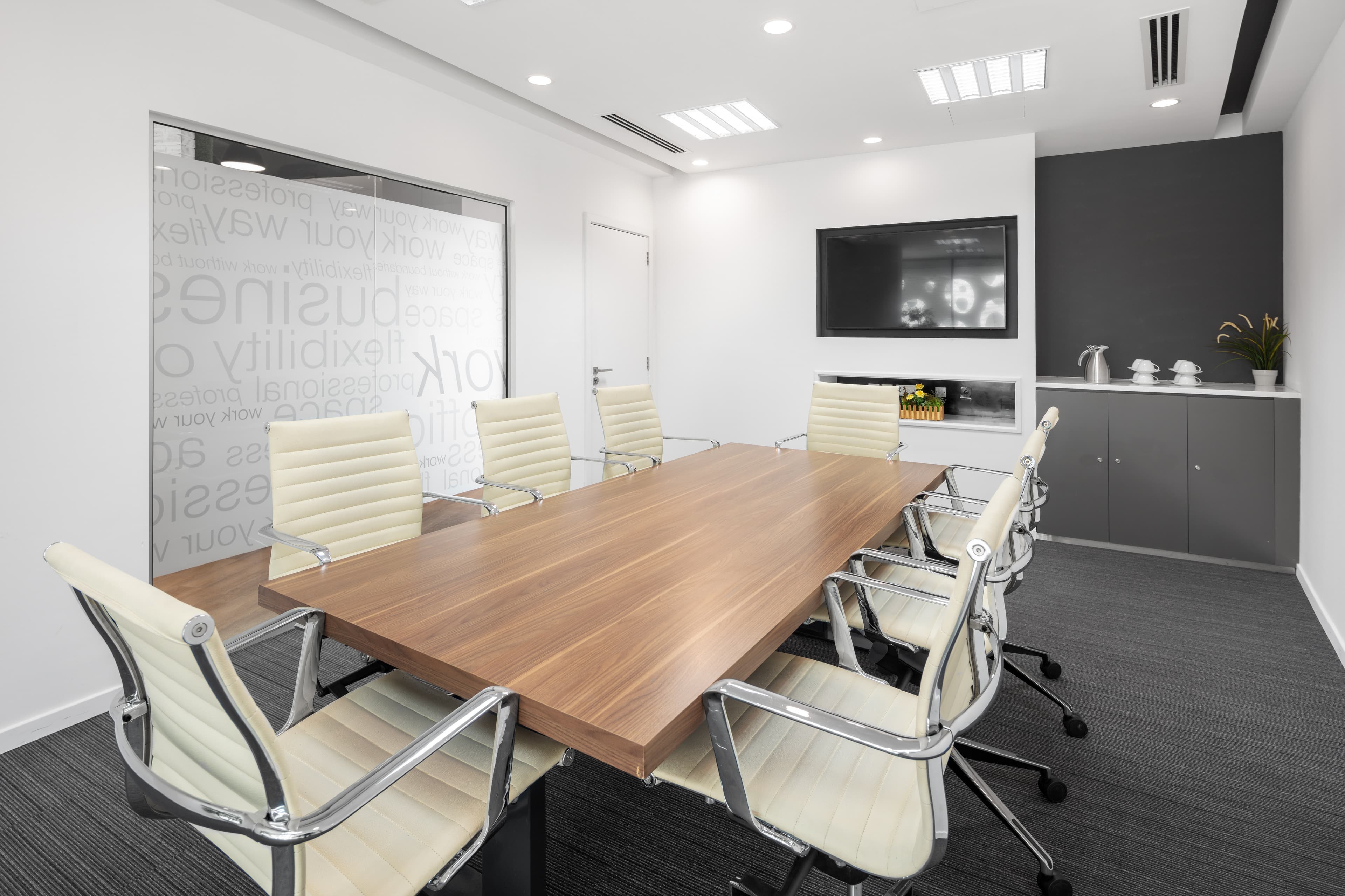 Fully furnished office space for rent in DOHA, Al Ghanem Building for 4 persons with everything taken care of