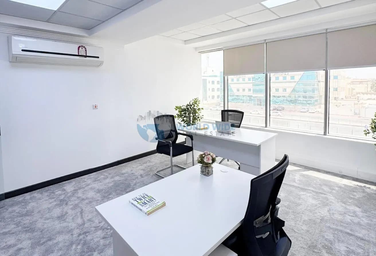 Fully Furnished Office for Rent | Road-Facing