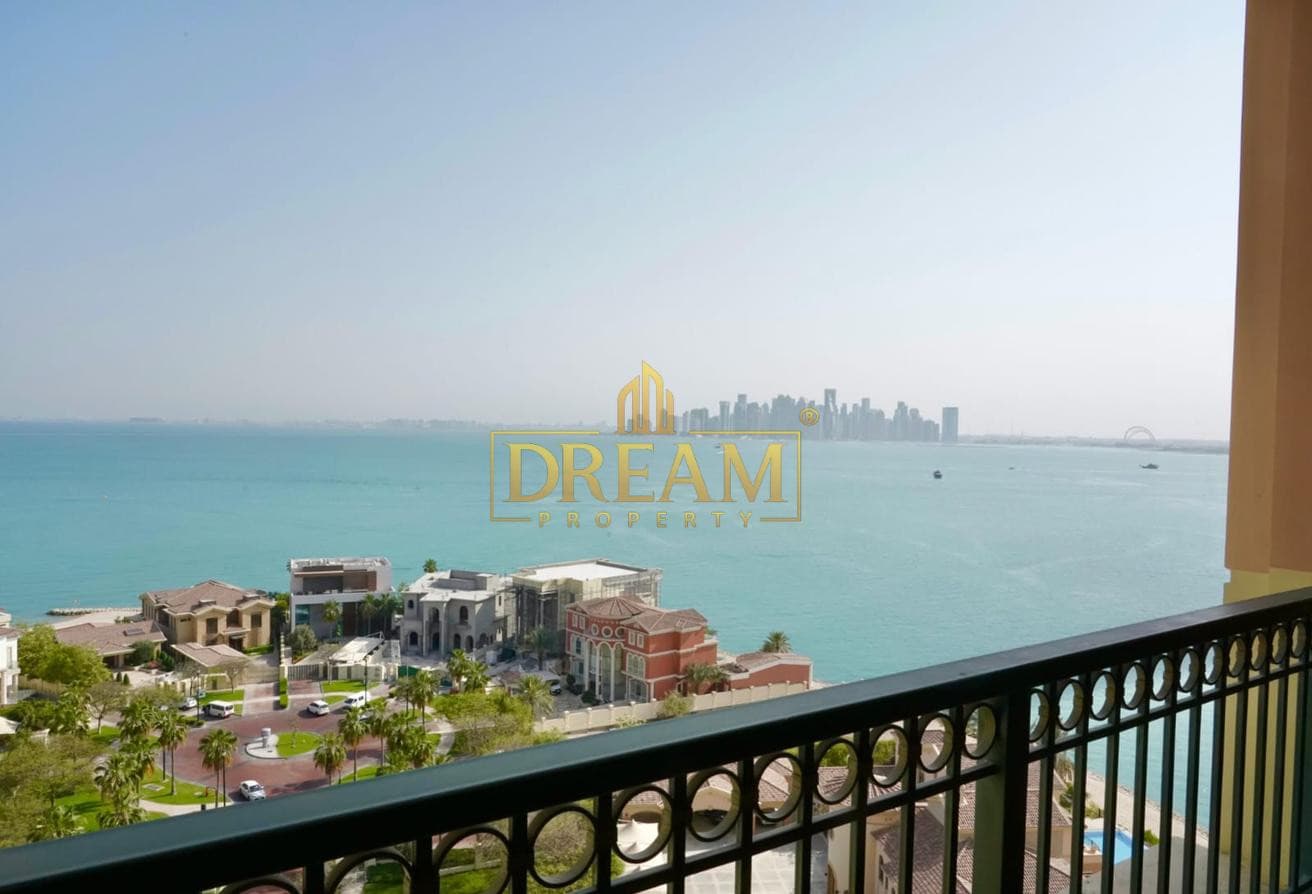 Direct Sea View 2BHK with 3 Balconies for Sale