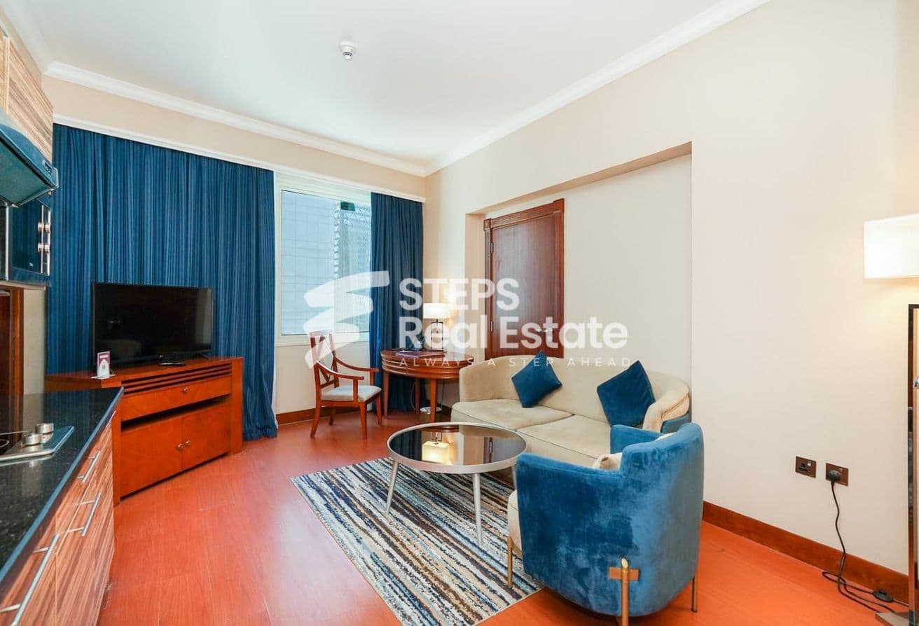 Furnished 1-Bedroom Flat for Rent in West Bay