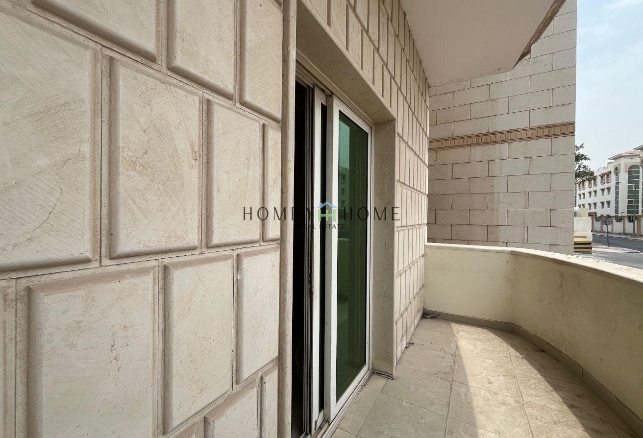 Unfurnished 3 BHK with balcony for rent in Al Nasr