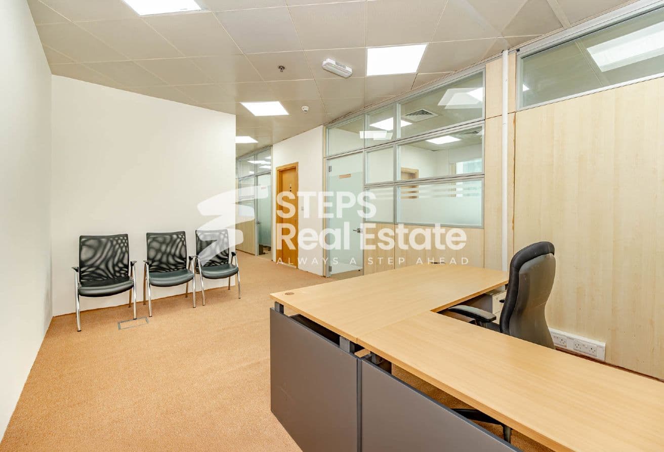 Fully Furnished Office Ready to Move in West Bay