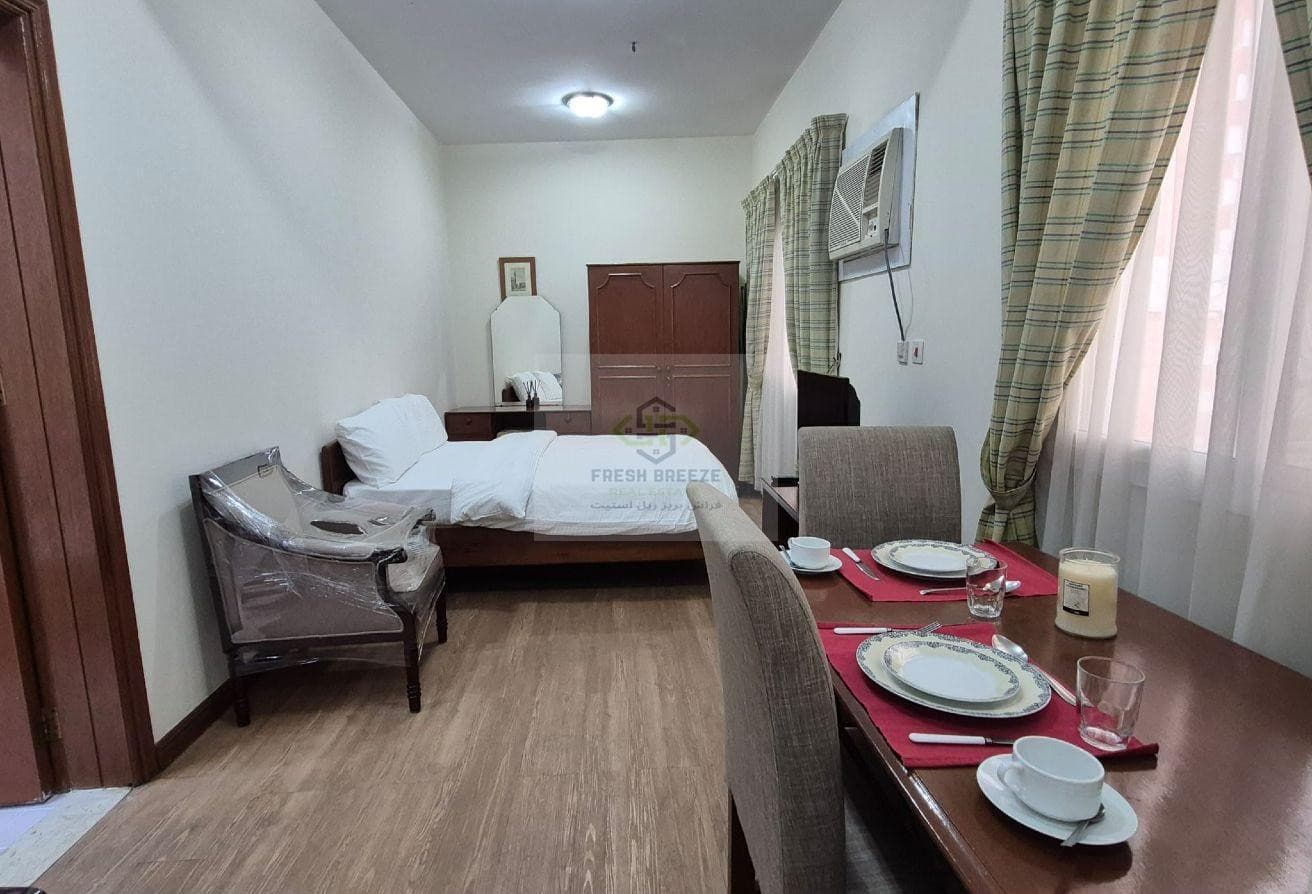 Fully-Furnished Studio Apartment In Musherib