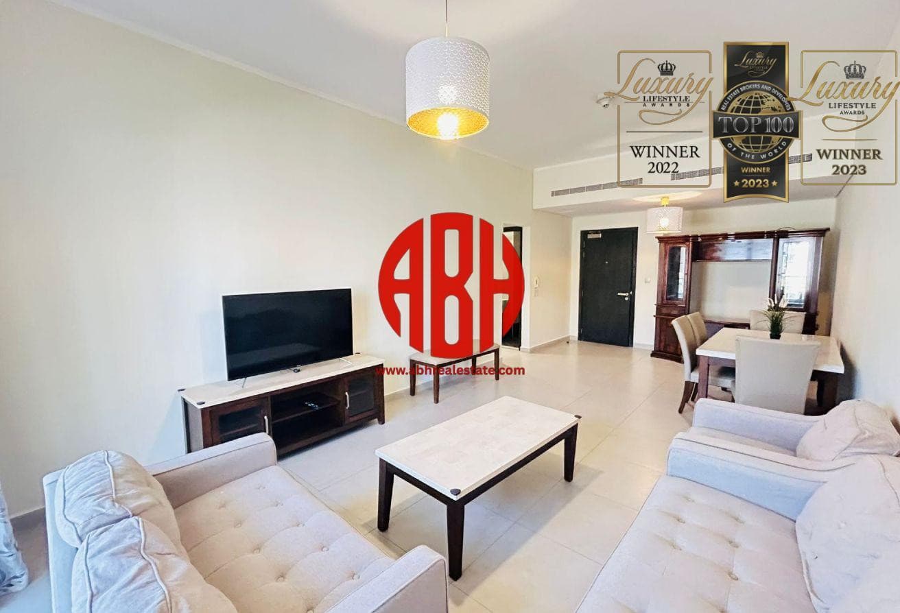 ELEGANT 2 BEDROOMS + MAID FURNISHED | SPACIOUS