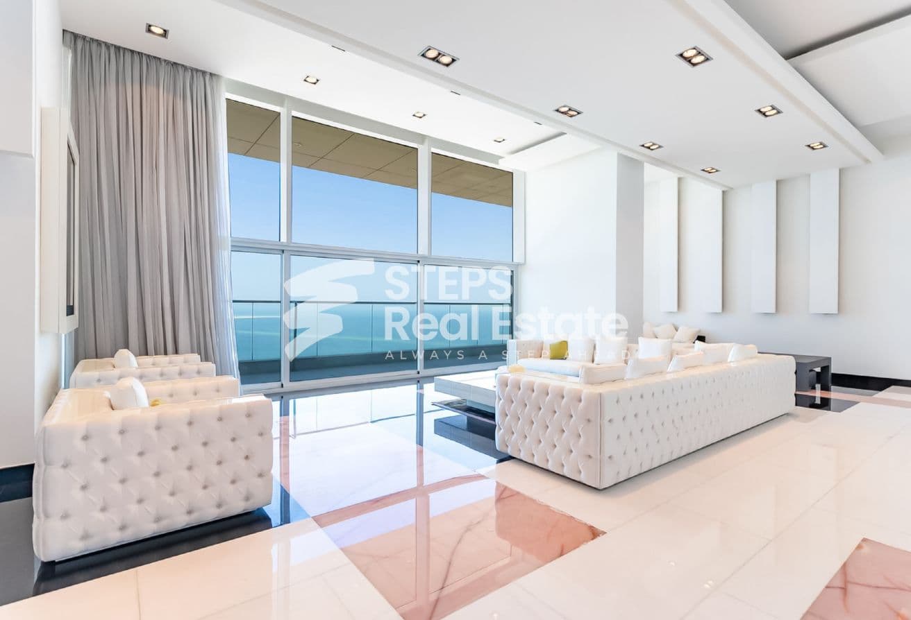 Furnished Penthouse with Full Sea View Balcony