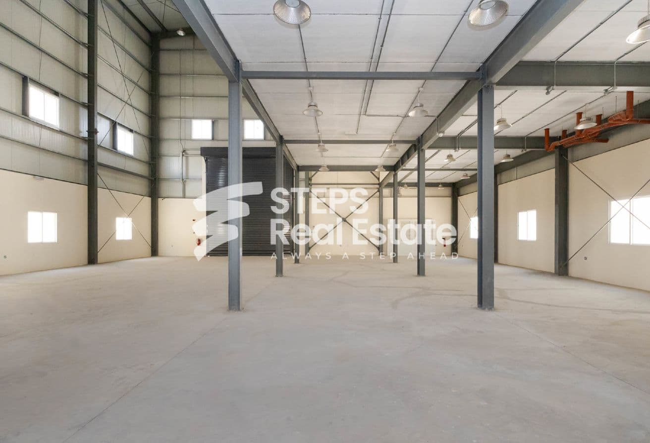 Brand New Warehouse with Rooms, Office, Kitchen