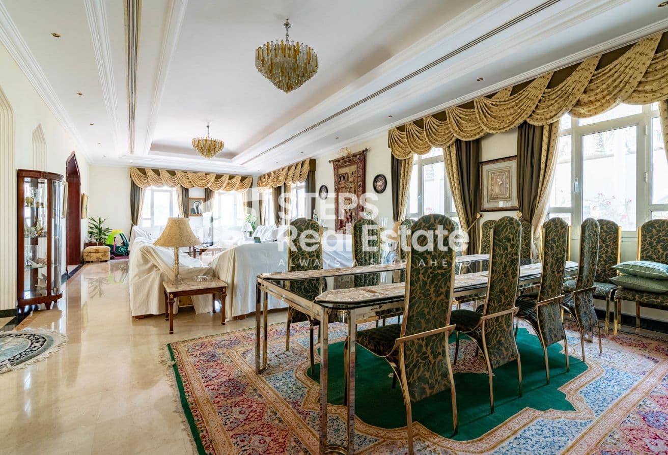 Corner Villa with Large Garden in Al Thumama