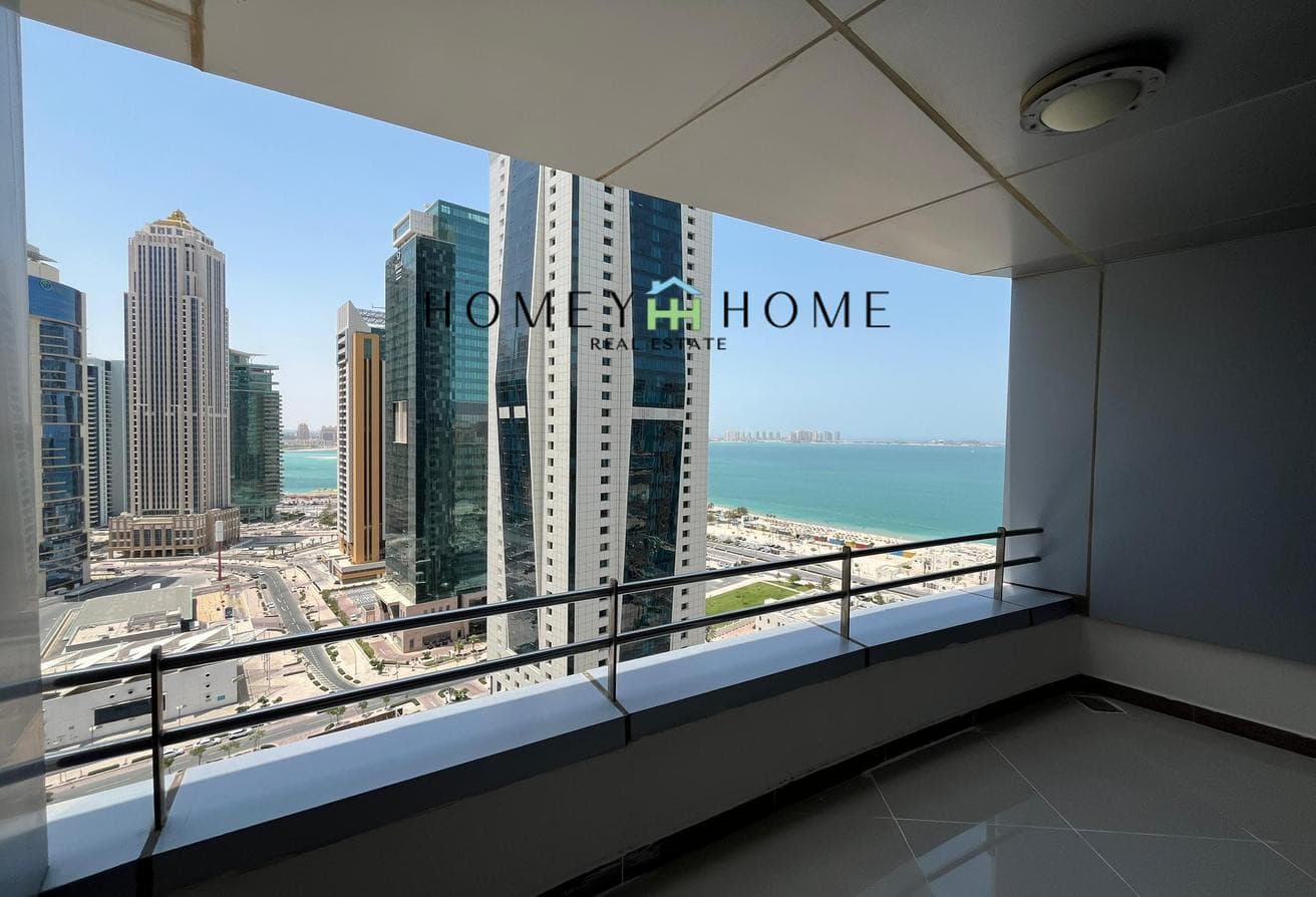 Including bills: 2BHK with balcony in West Bay Fully Furnished