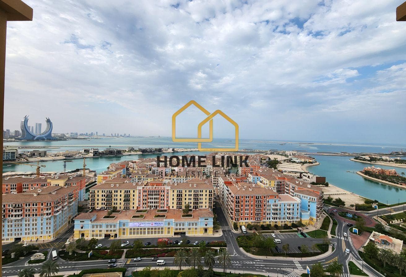 Full Sea View | Studio Fully Furnished | The Pearl