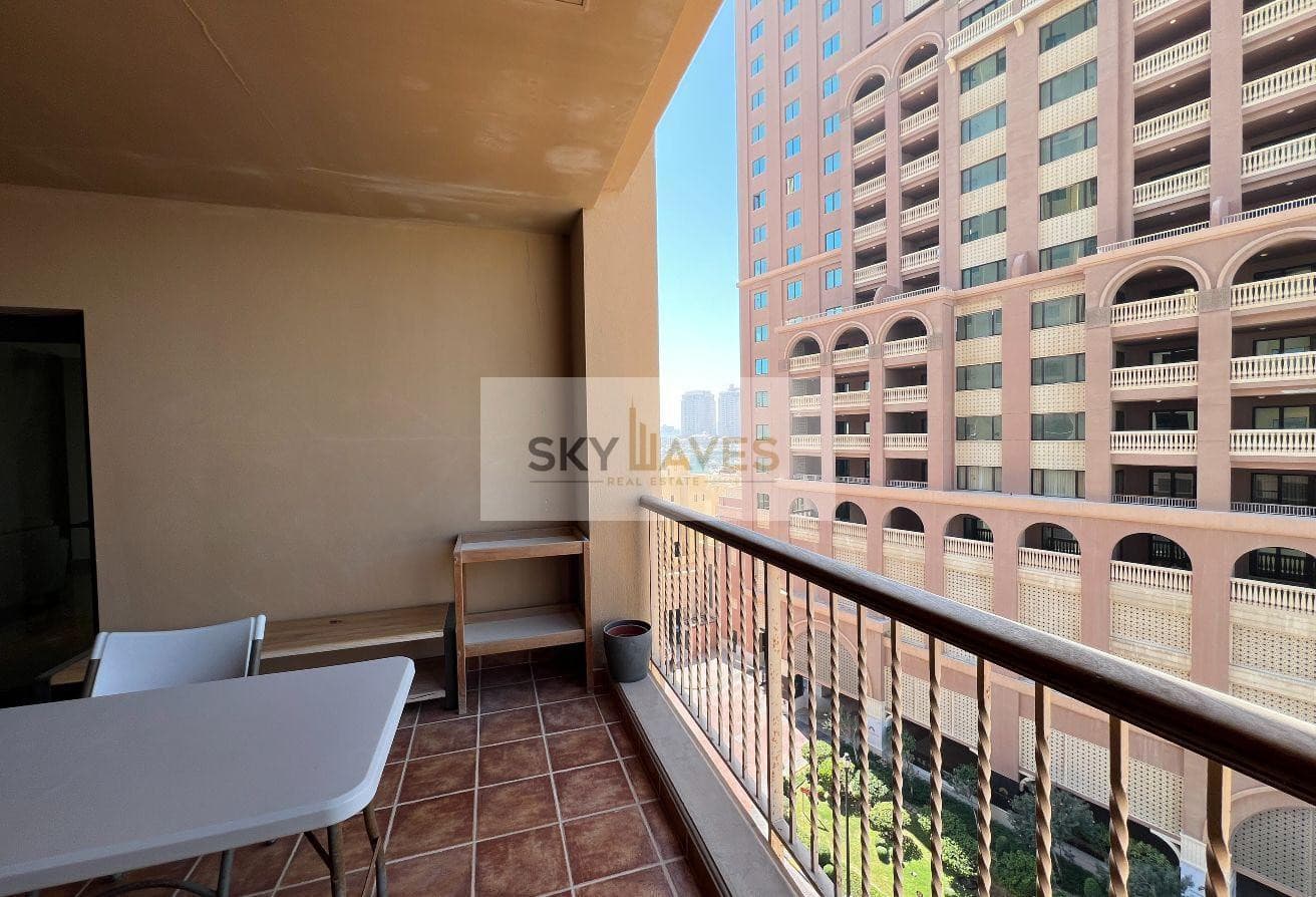 1BHK FF | BALCONY | PORTO ARABIA PEARL