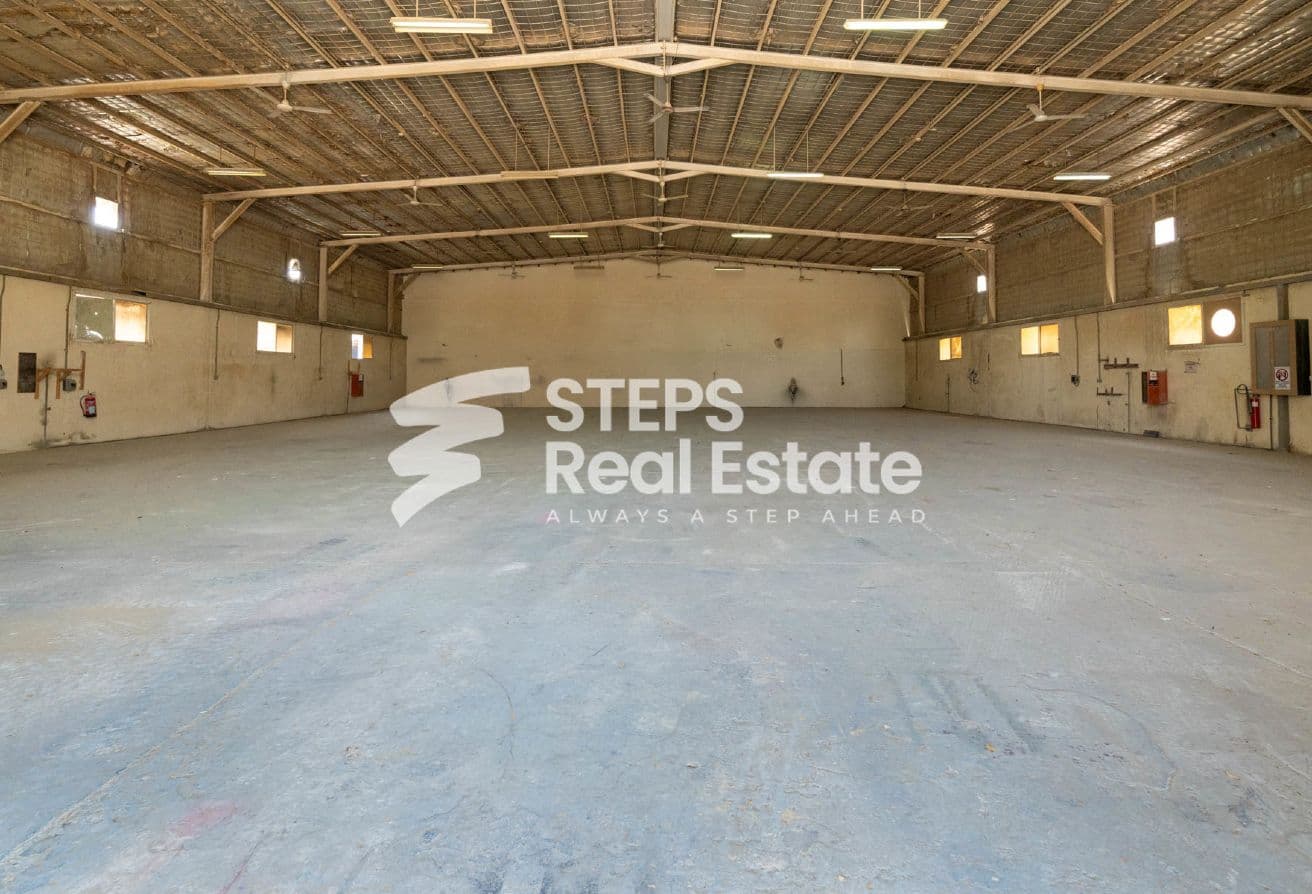 Carpentry Workshop with Open Yard on Main Road