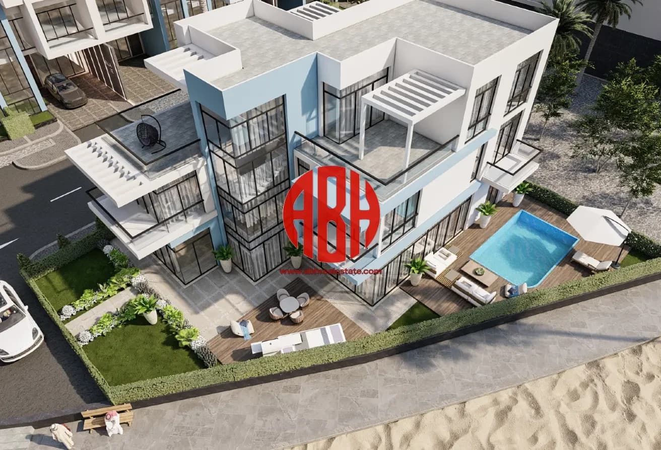 STUNNING BEACHFRONT VILLA | 4-BDR | 6 YEARS PLAN