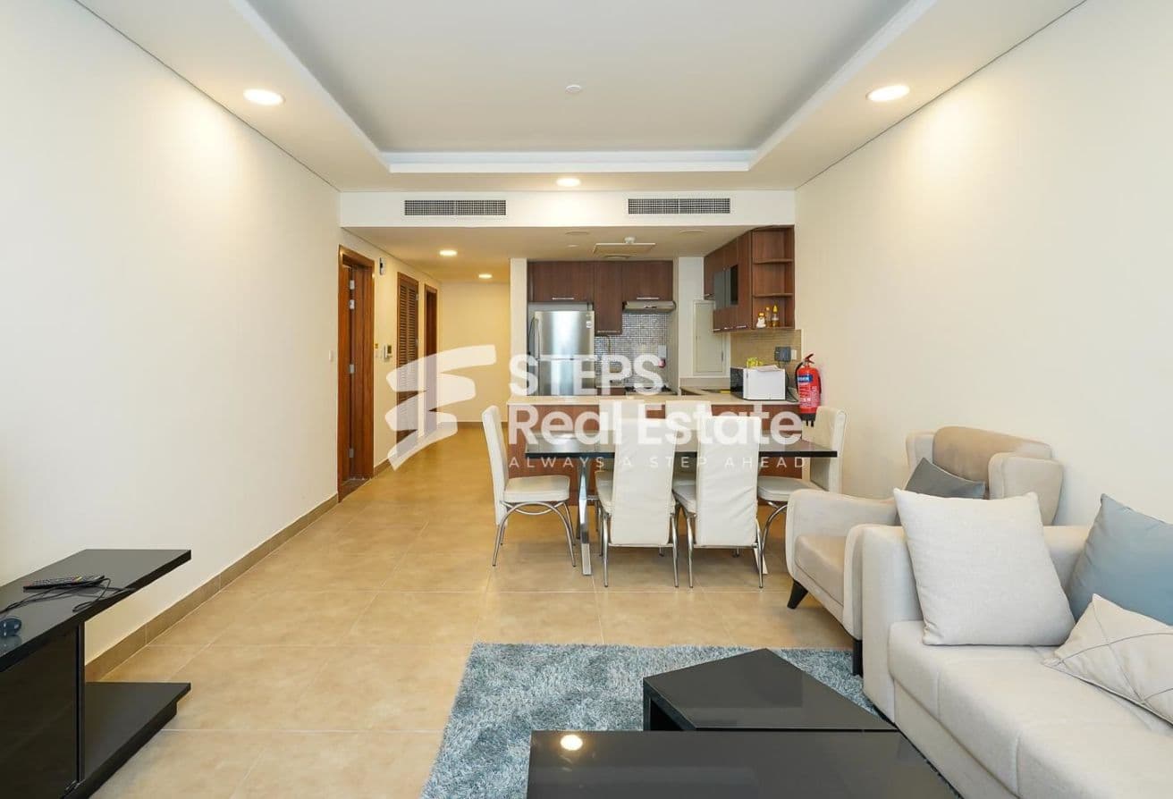 Spacious Apartment with Balcony in Lusail
