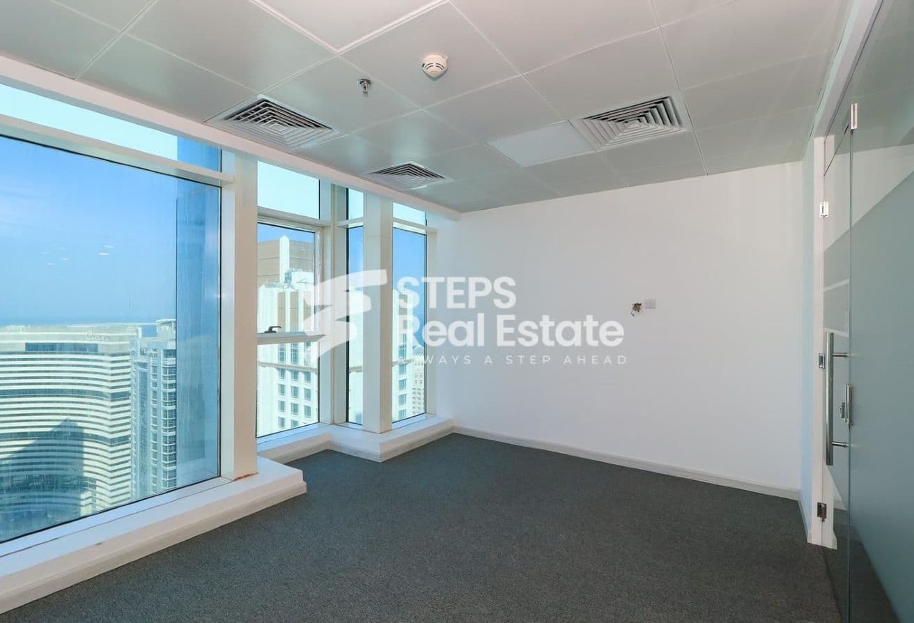 City and Sea View Office Space for Rent | West Bay