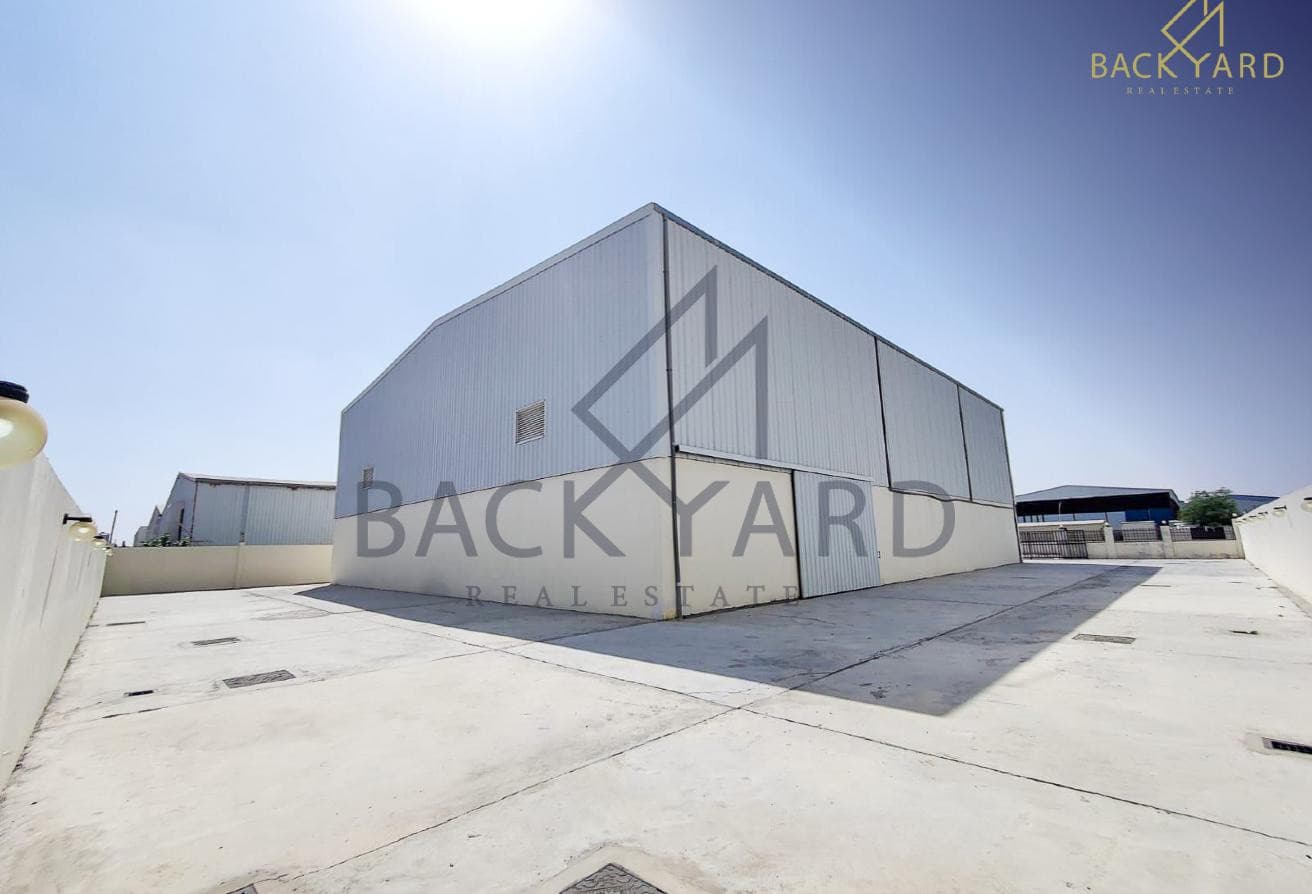 1,000 SQM Store with Garage – Birkat Al Awamer