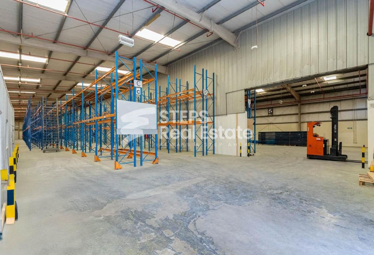Fully Equipped Logistics Warehouse in Industrial A