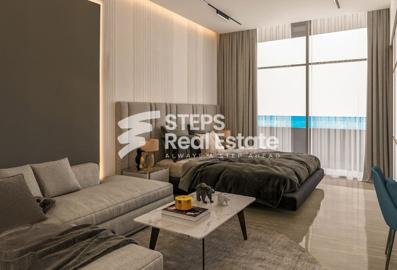 Sea View Studio with Balcony and Payment Plan