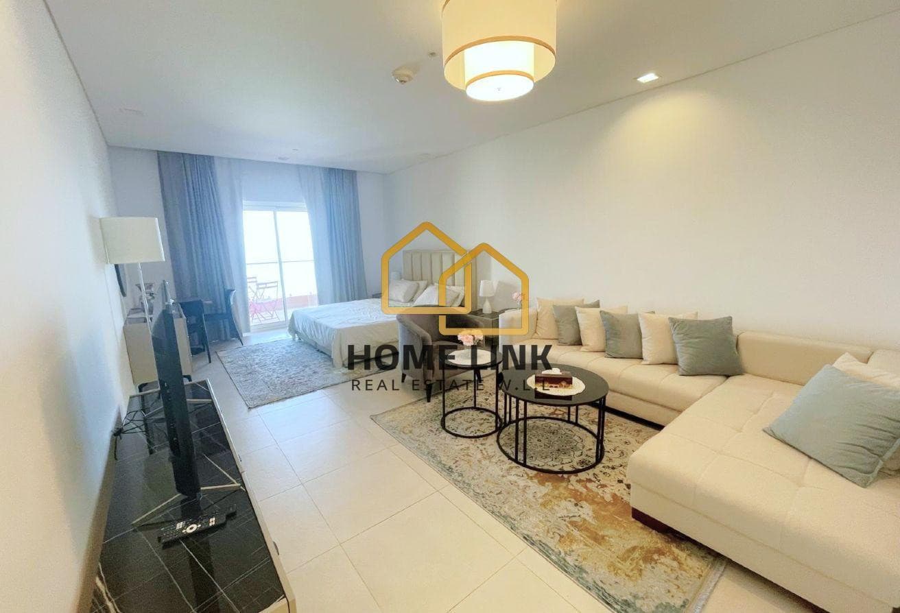 BILLS FREE | FURNISHED STUDIO + BALCONY | SEA VIEW