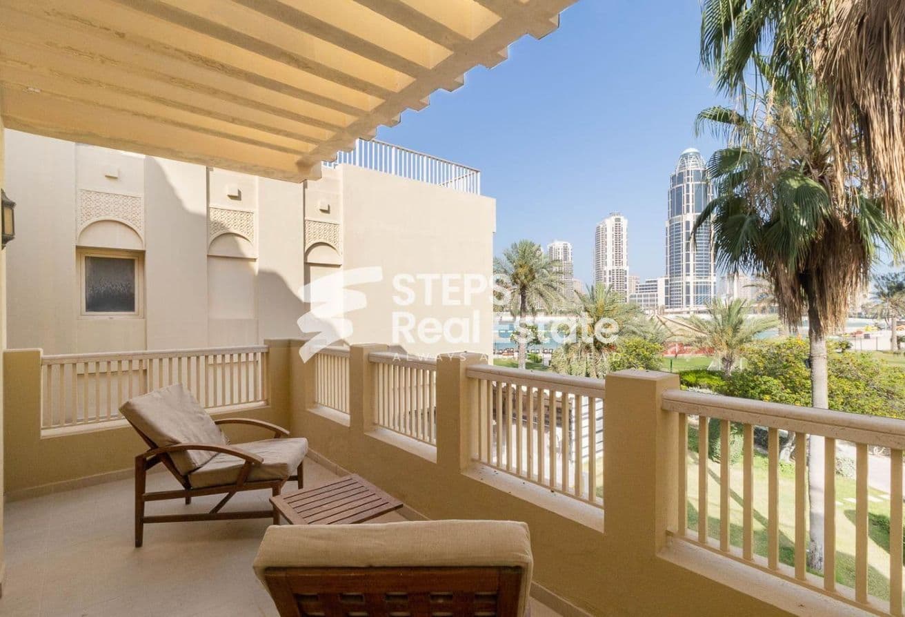 Serviced Upper Floor Villa for Rent in West Bay