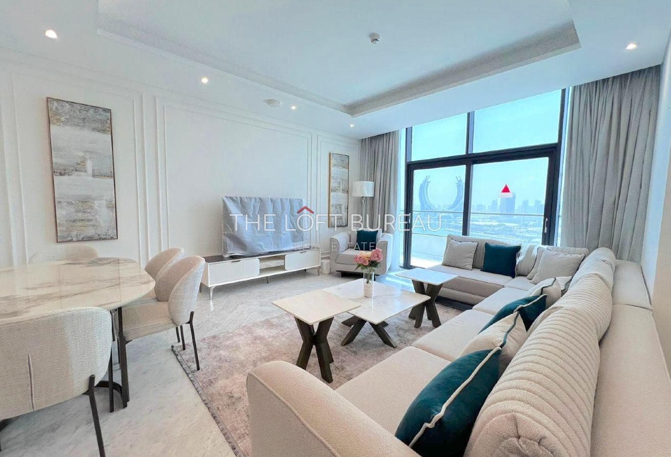 Brand New !Sea View !Spacious Furnished 2-Bedroom