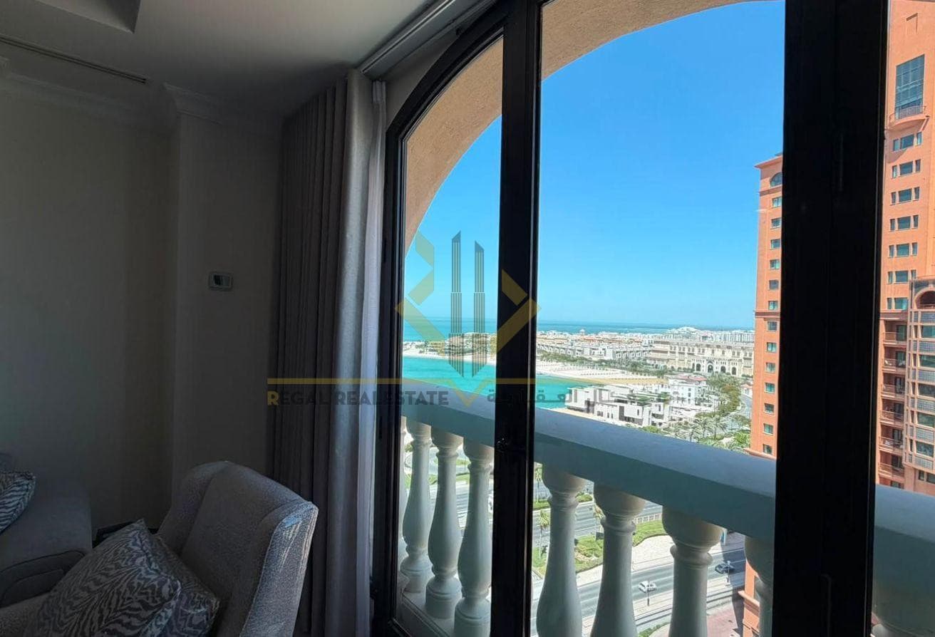 2 BR Apartment in The Pearl | 191 sqm | Balcony