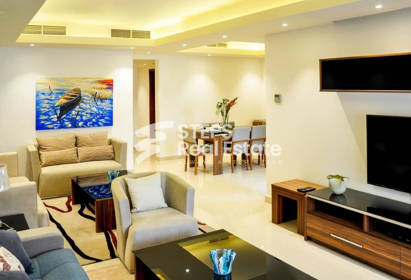 3 BHK for Rent with Upscale Amenities in Al Sadd