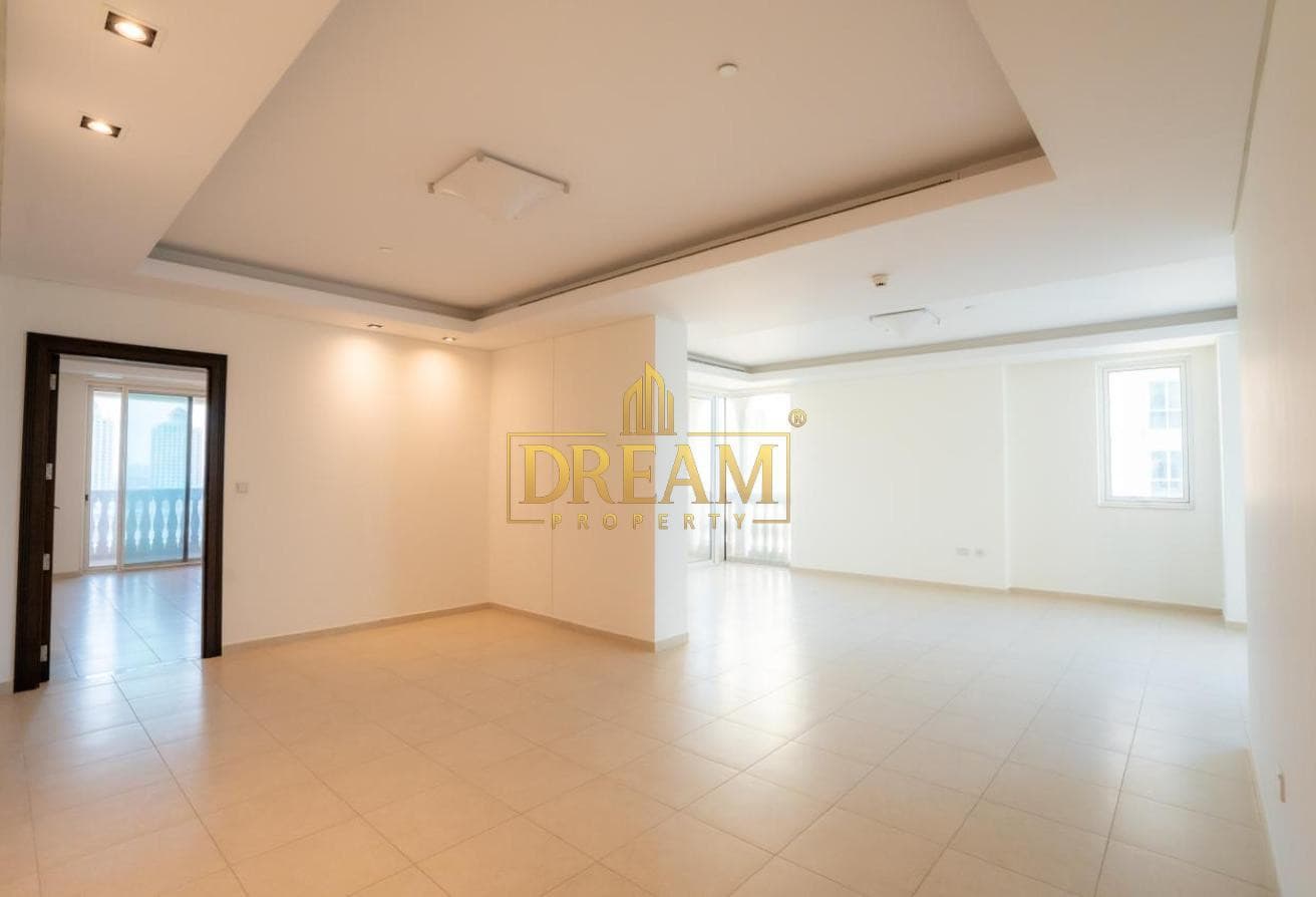 Beach View | 2 Bedroom + Maid | Semi Furnished