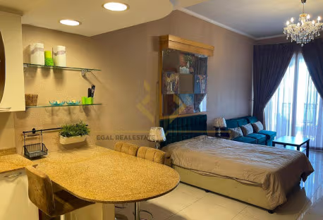 Luxury Studio with Full direct sea and marina view