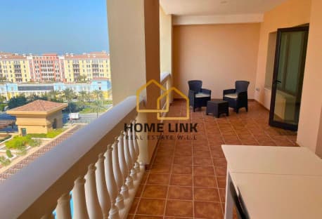 Panoramic Views | Furnished 1BR + Huge Balcony