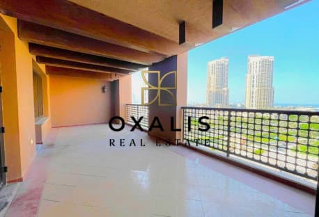 HUGE BALCONY | SEMI FURNISHED 2 BHK | GREAT VIEW