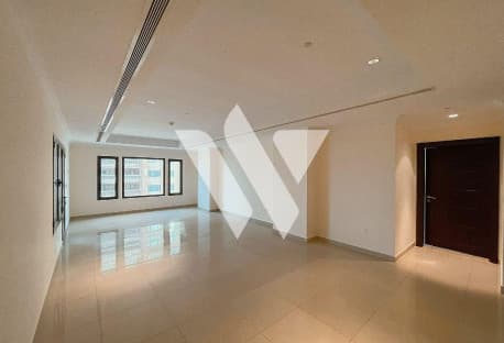Semi-Furnished 1BR with Office in The Pearl | Rent