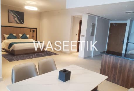 Furnished Studio in a prime Location in the Pearl