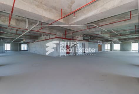 Shell and Core Office with Premium Amenities