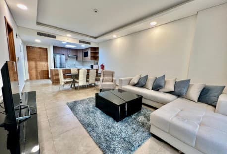 affordable price_one bedroom_furnished_lusail