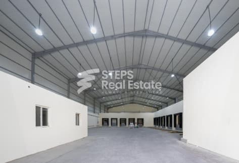 Food Warehouse with Labor Rooms in Industrial Area