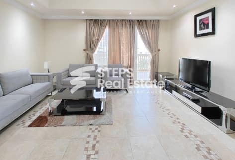High-Floor Furnished Flat for Sale with City Views