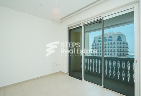 City and Sea View 2BHK Apartment in The Pearl