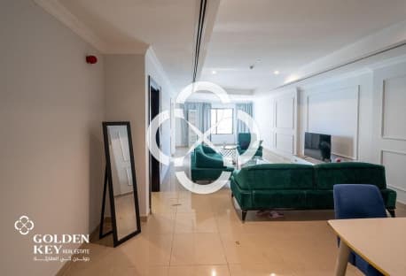 Beautiful 1BR Fully Furnished | Balcony |Side View